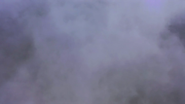 Thick fog covering Talan Mountains in Jazan, aerial shot.