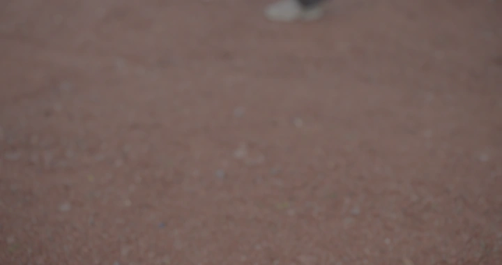 سطح رملي ضبابي في سد السلف بحائل، لقطة قريبة.