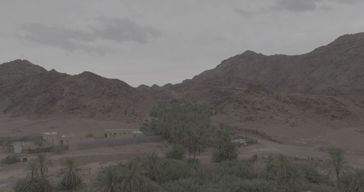 جبال جو في حائل من الجو، لقطة درون.